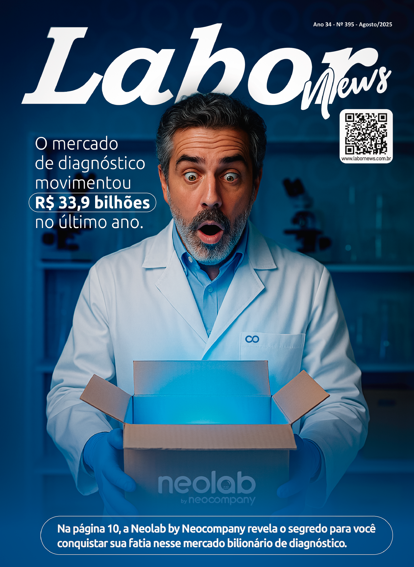 Capa Jornal LaborNews - Agosto/2025