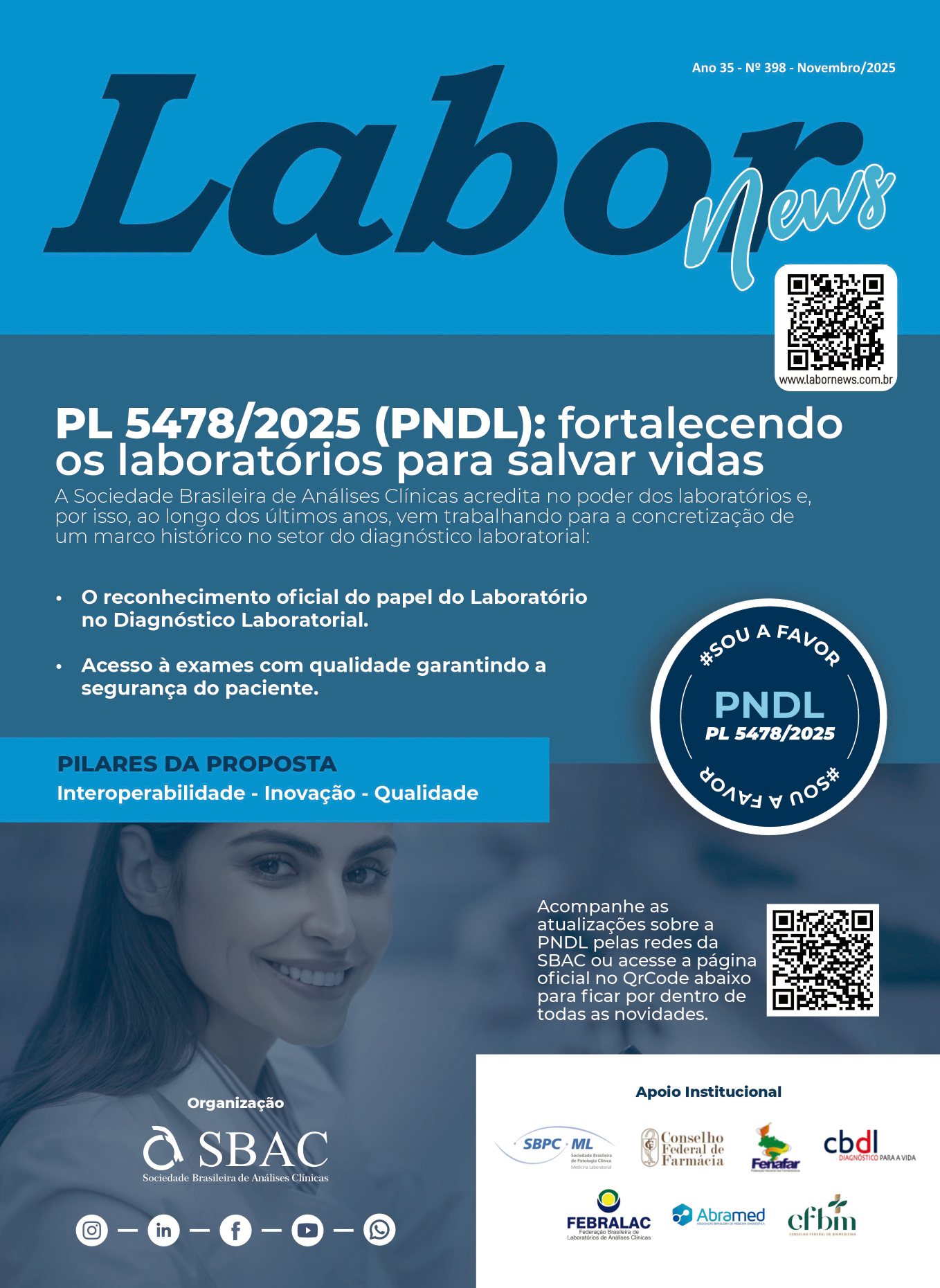 Capa Jornal LaborNews - Novembro/2025