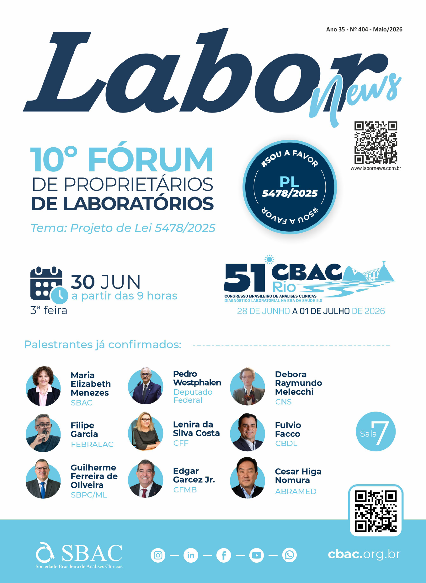 Capa Jornal LaborNews - Maio/2026