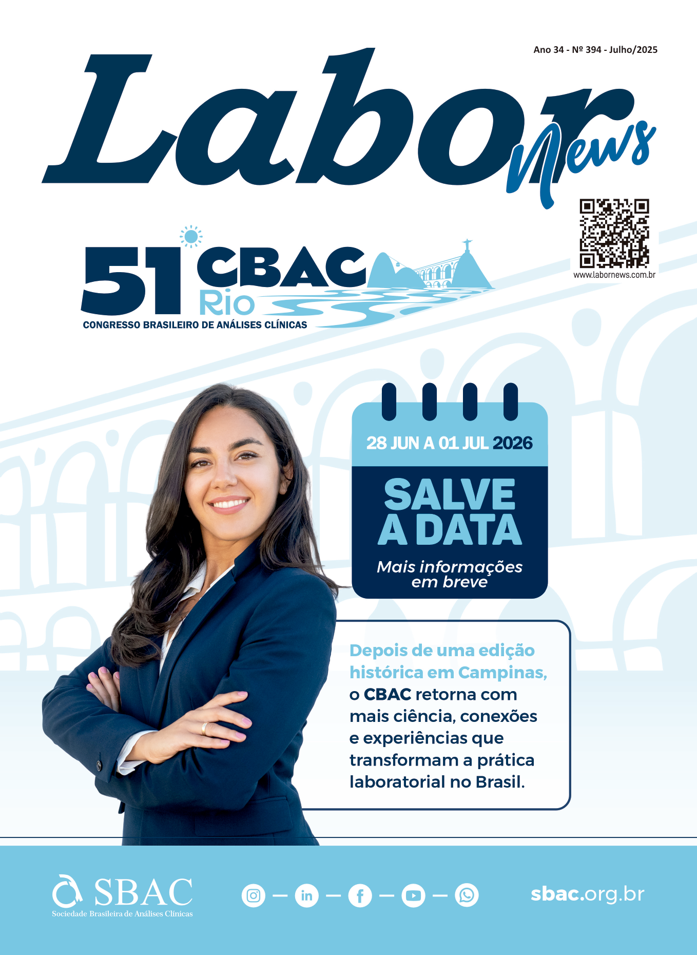 Capa Jornal LaborNews - Julho/2025
