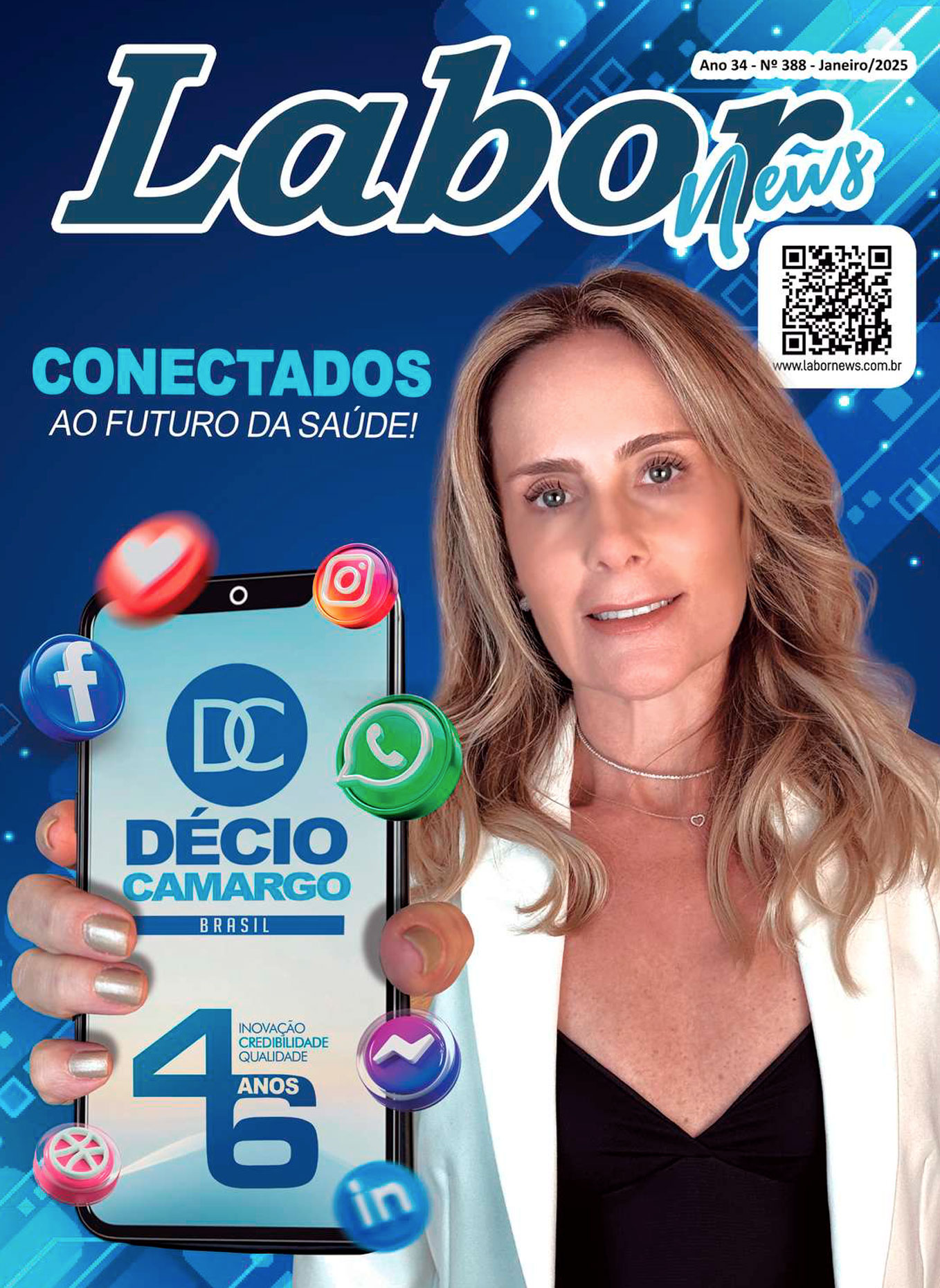 Capa Jornal LaborNews - Janeiro/2025