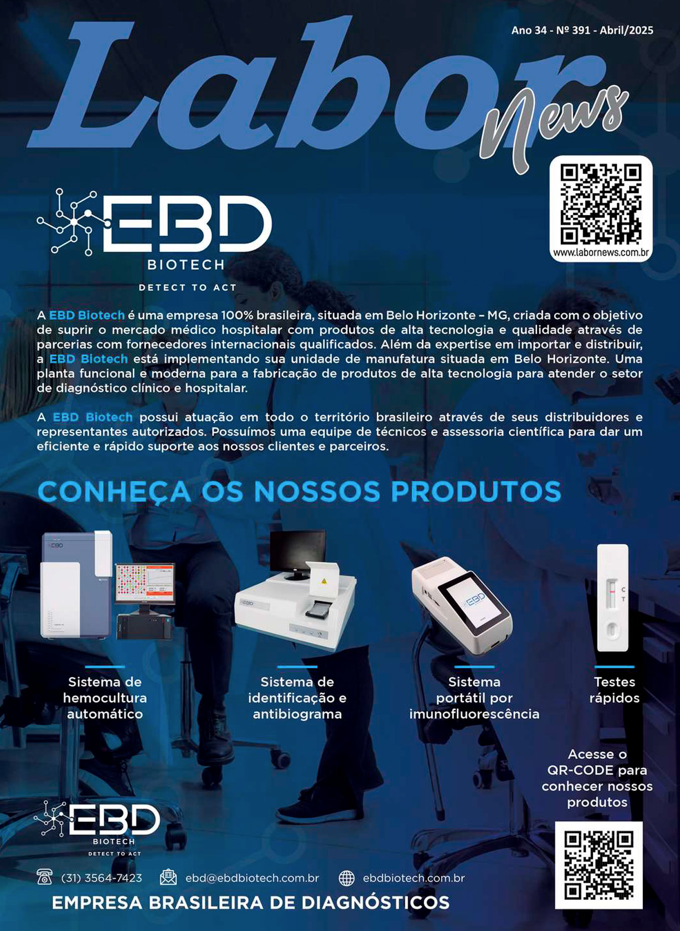 Capa Jornal LaborNews - Abril/2025
